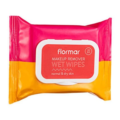Servetele umede demachiante Flormar Wet Wipes Normal & Dry Skin