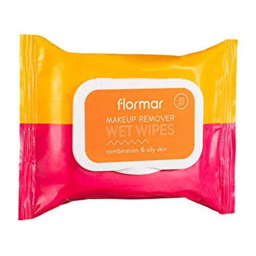 Servetele umede demachiante Flormar Wet Wipes Combination & Oily Skin