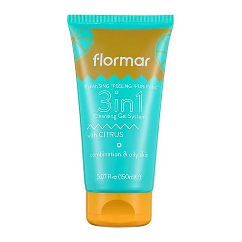 Gel de curatare p/u fata Flormar 3In1 Cleansing Gel System Combination & Oily Skin