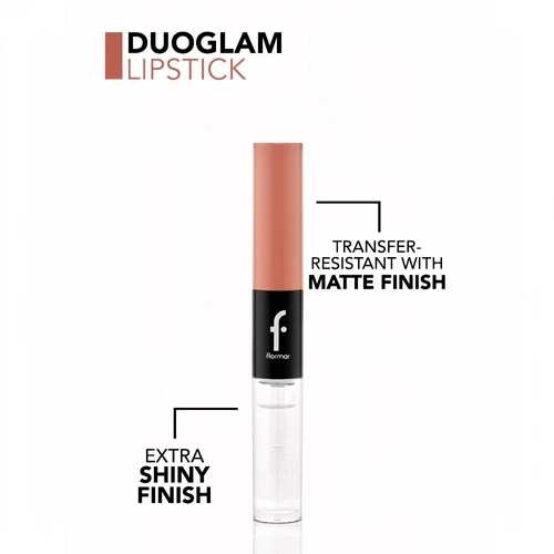 Жидкая помада Flormar Duoglam Lipstick