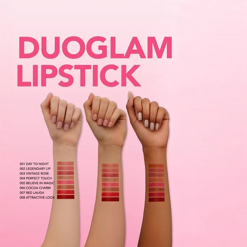 Ruj Lichid Flormar Duoglam Lipstick 7