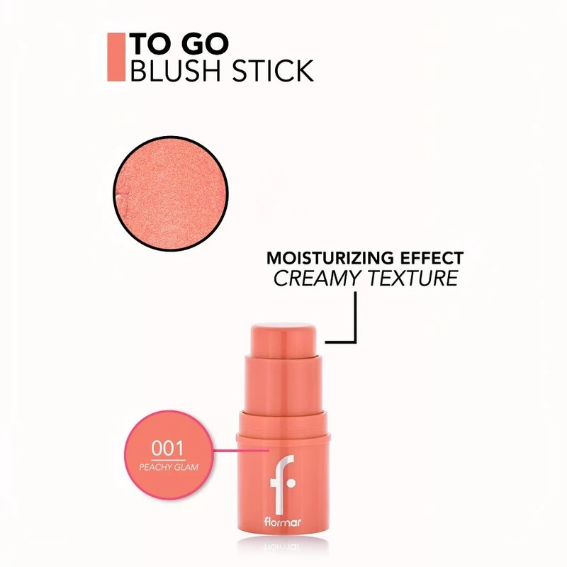 Fard de obraz Flormar To Go Blusher Stick 3