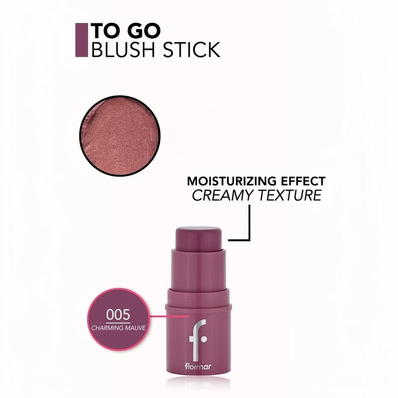 Fard de obraz Flormar To Go Blusher Stick 3