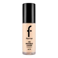 Тональный крем Flormar Invisible Cover HD Foundation New