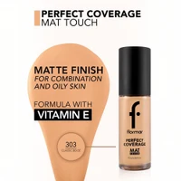 Тональный крем Flormar Mat Touch Foundation NEW 3