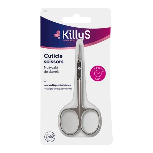 KillyS Curved Cuticle Scissors