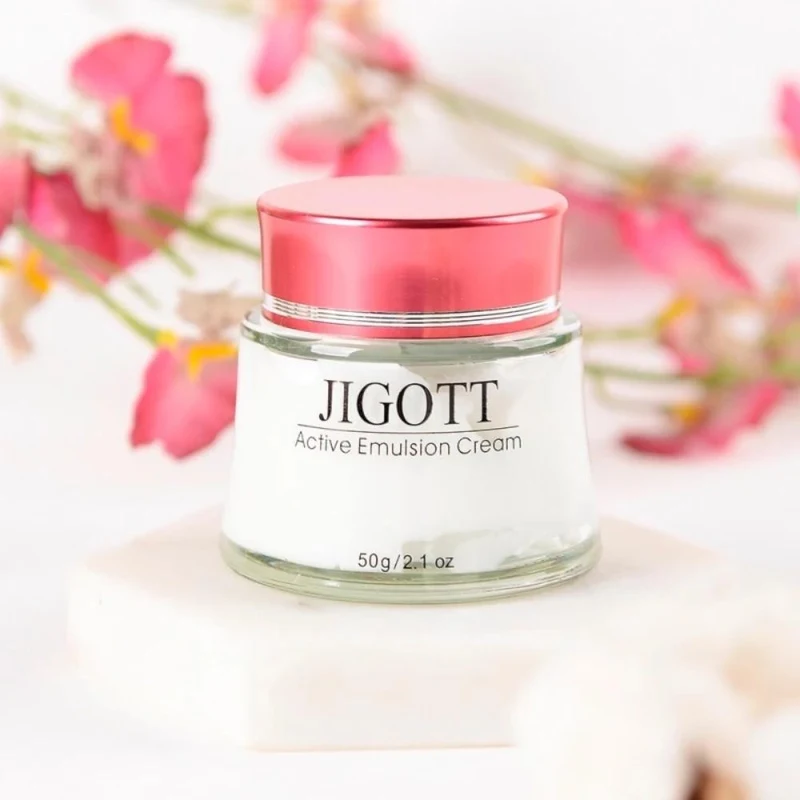 Крем для лица Jigott Active Emulsion Cream 50g 2