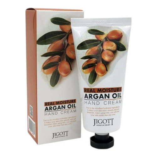 Крем для рук Jigott Real Moisture Argan Oil Hand Cream 100 ml