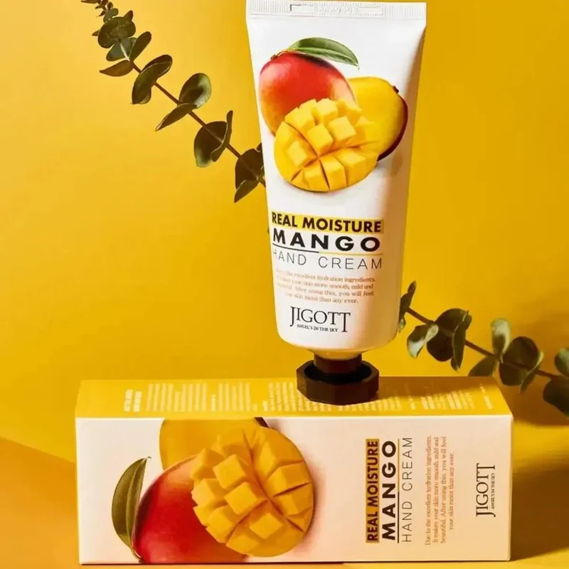 Крем для рук Jigott Real Moisture Mango Hand Cream 100 ml 3