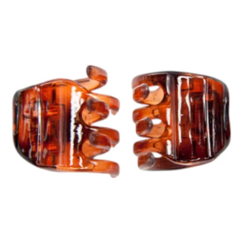 Cleste de par Donegal Hair Claw Clip Small Amber 2 pcs