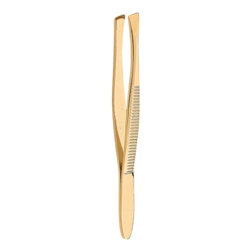 Penseta Donegal Slant Tweezer Golden