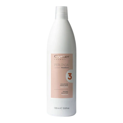 Средство для перманентной завивки волос Oyster Perlonda 3 Waving Solution Threated Hair 1000 ml