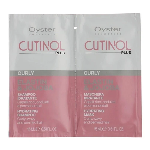 Набор для ухода за волосами Oyster Cutinol Plus Curly 15 + 15 ml