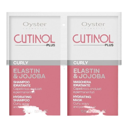 Набор для ухода за волосами Oyster Cutinol Plus Curly 15 + 15 ml