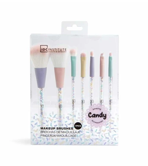 Set pensule p/u machiaj IDC Institute Makeup Brushes 7 pcs