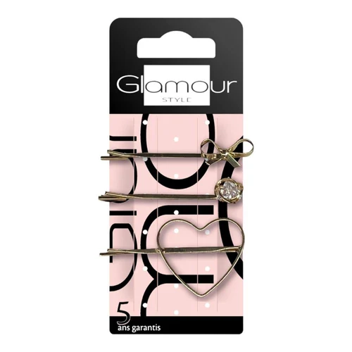 Clama par Glamour Hairpins 3pcs