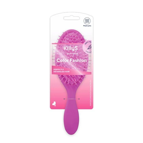 Killys Hair Brush Rainbow Magic Pink