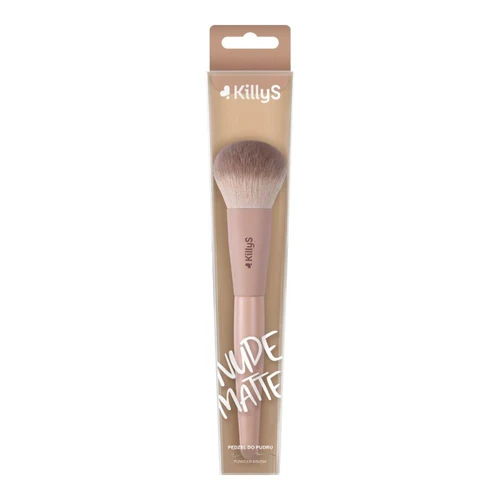 Pensula pentru machiaj KillyS Nude Matte Powder Brush