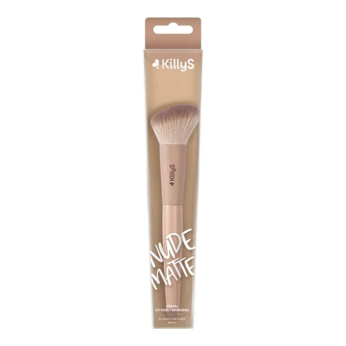 Pensula pentru machiaj KillyS Nude Matte Blusher & Bronzer Brush