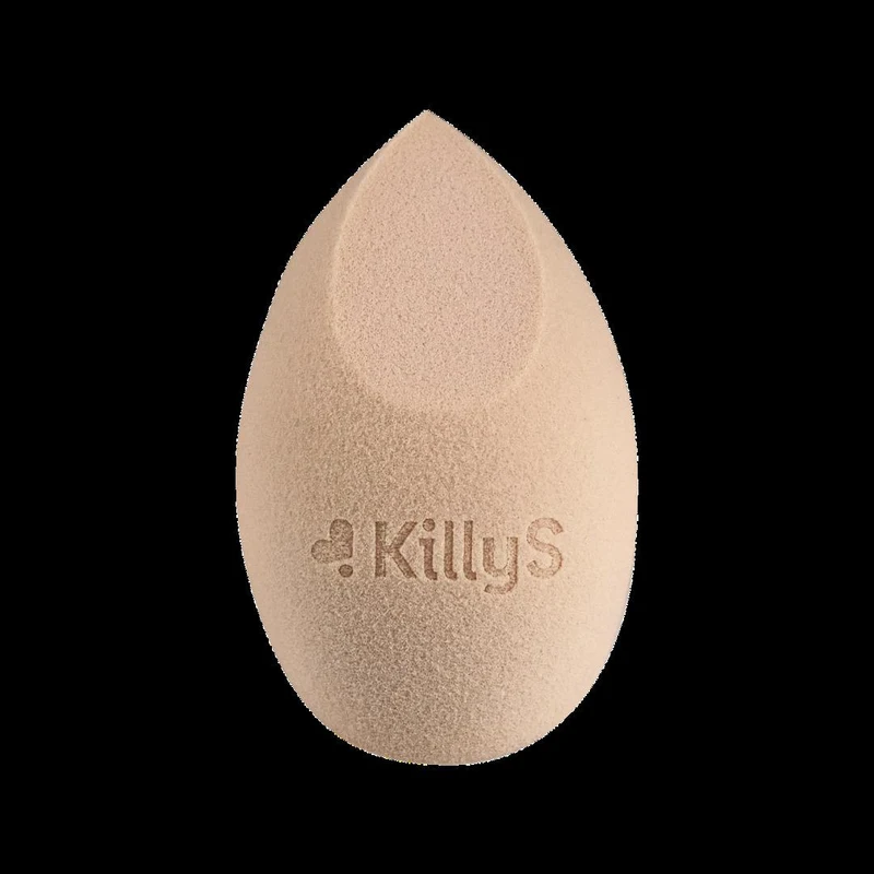 Burete aplicator pentru fond de ten KillyS 3D Makeup Sponge Shake Collection Oat Milk 2