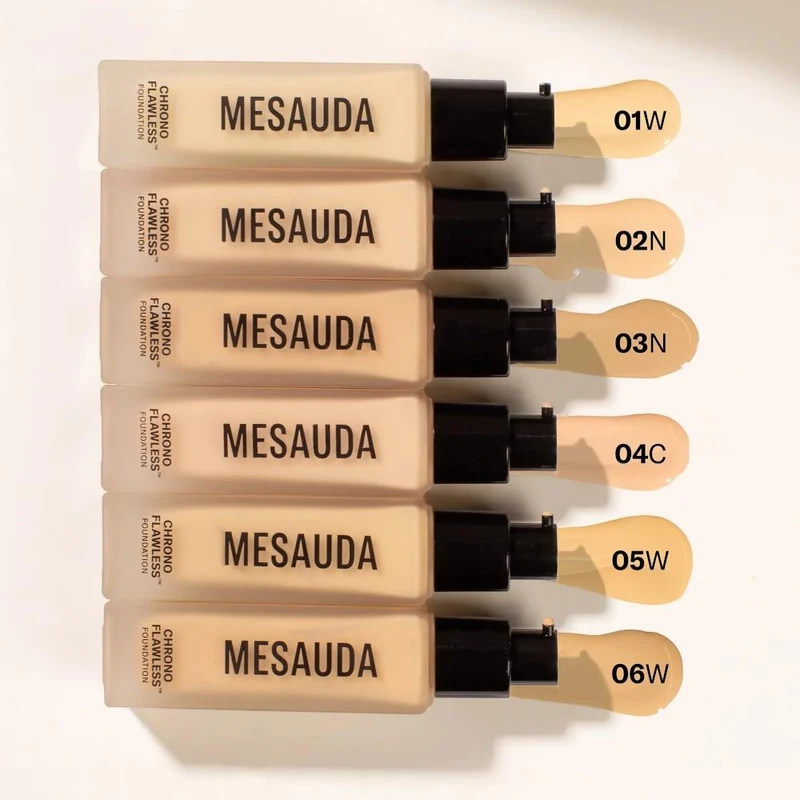 Тональный крем Mesauda Chrono Flawless Foundation 2