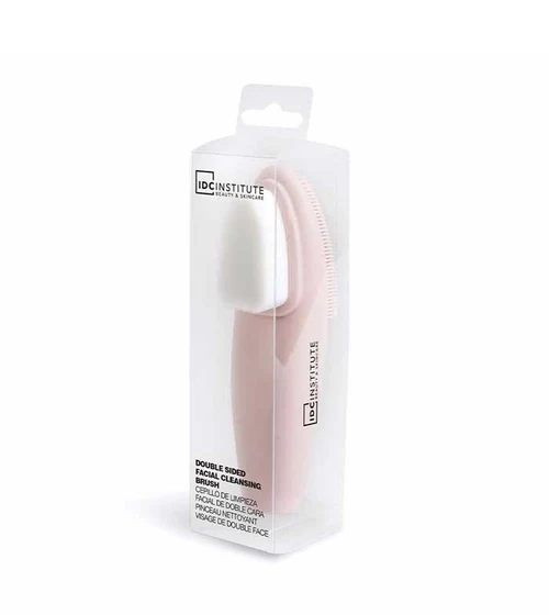 Perie/burete/silicon p/u curatarea fetei IDC Institute Double Sided Facial Cleansing Brush