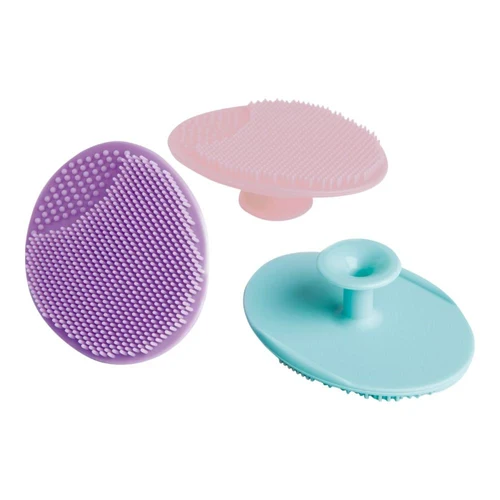 Perie/burete/silicon p/u curatarea fetei IDC Institute Facial Cleansing Pad