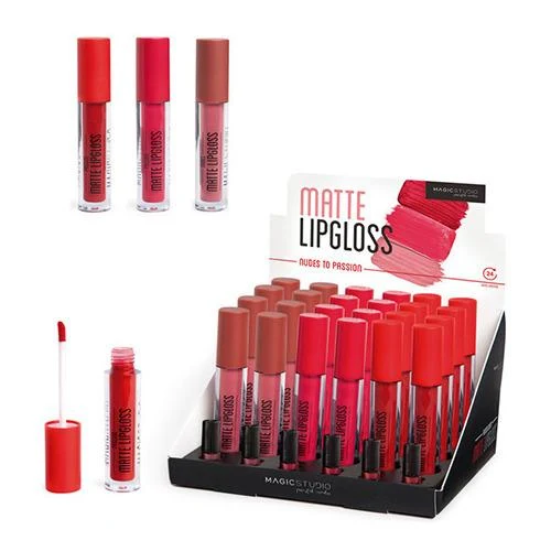 Блеск для губ Magic Studio Matte Liquid Lipstick Nudes To Passion