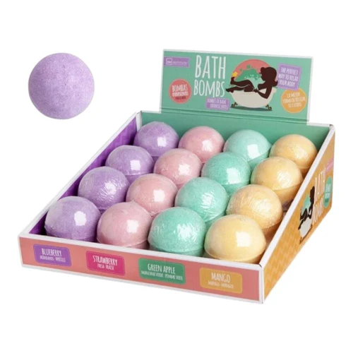 Шипучая бомба для ванны IDC Institute Bath Bombs Assorted Colors 95g