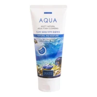 Пенка для очищения лица Jigott Natural Aqua Foam Cleansing 180ml
