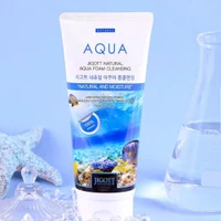 Пенка для очищения лица Jigott Natural Aqua Foam Cleansing 180ml 2