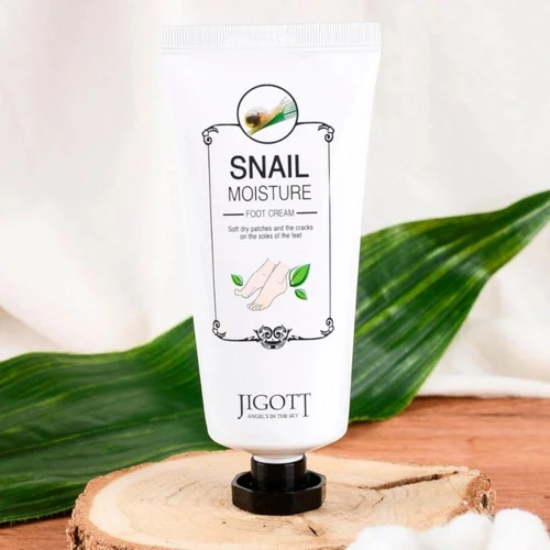 Crema p/u picoare Jigott Snail Moisture Foot Cream 100 ml