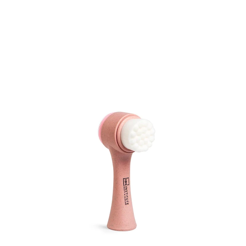 Силиконовая щётка/губка для очищения лица IDC Institute Natural Fiber Facial Brush 2 IN 1 3