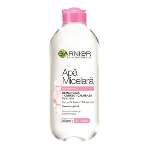 Apă micelară Garnier Skin Naturals Micellar Cleansing Make-Up Remover Water Sensitive Skin 400ml