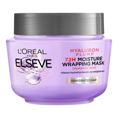 Mască pentru păr L'Oreal Elseve Hyaluron Plump Hair Mask 300ml