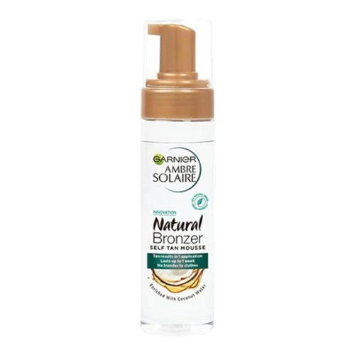 Spuma autobronzanta Garnier Ambre Solaire Natural Bronzer Self Tan Mousse 200ml