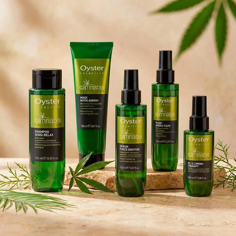 Сыворотка для волос Oyster Cannabis Green Lab Serum Force-Emotion 150 ml 2