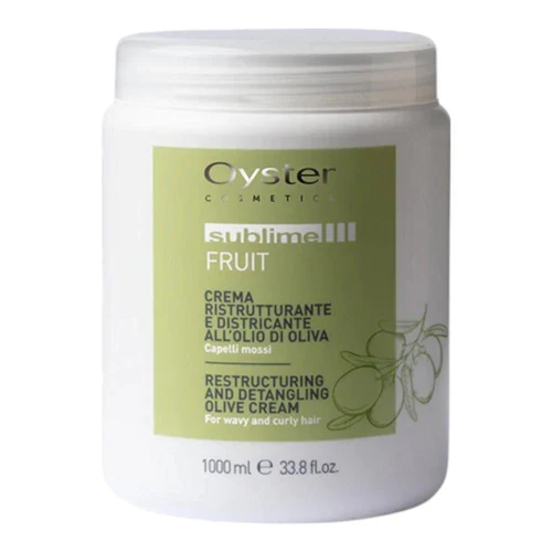 Маска для волос Oyster Sublime Fruit Restructuring And Detangling Olive Oil Cream 1000 ml