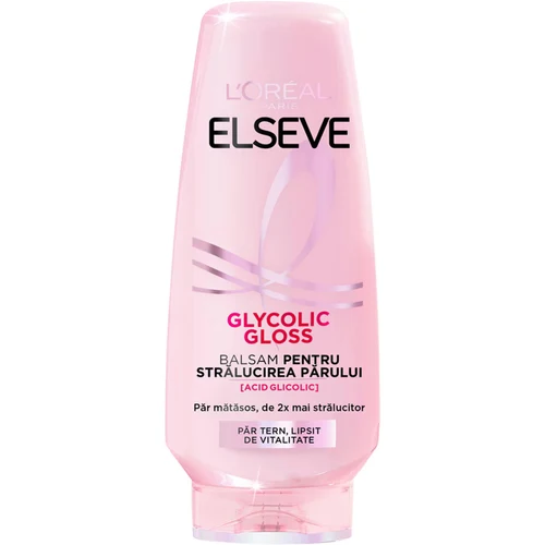 Balsam condiţionat pentru păr L'Oreal Elseve Glycolic Gloss Conditioner 200 ml