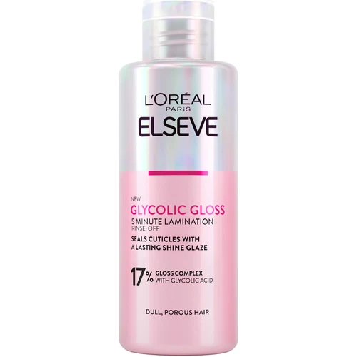 Tratament pentru par L'Oreal Elseve Glycolic Gloss Rinse‑Off Treatment 200 ml