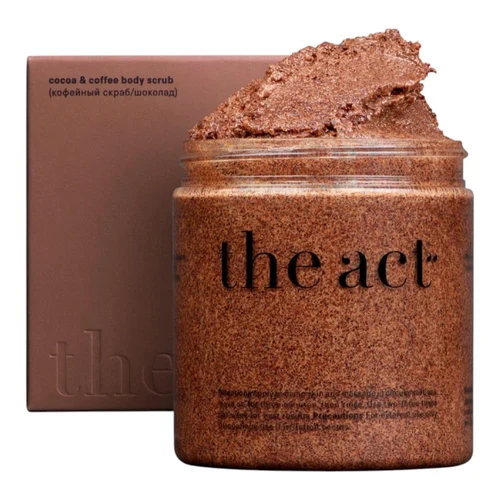 Exfoliant de corp The Act Cocoa & coffee body scrub 300 g