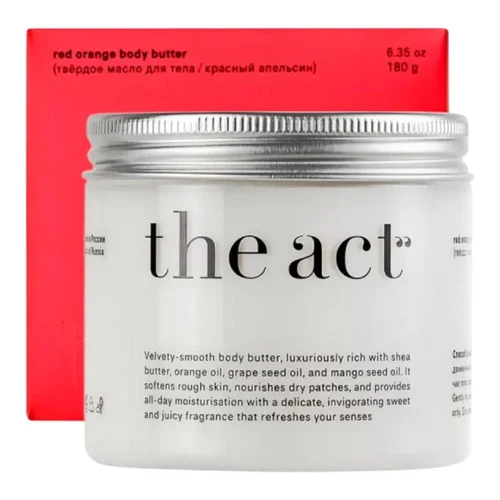 Unt de corp The Act Red Orange body butter 180 g