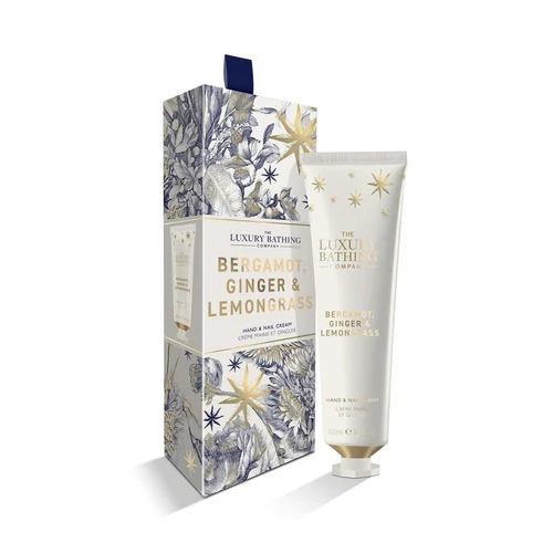 Box Cadou The Luxury Bathing Bergamot, Ginger & Lemongrass Hand & Nail Cream 100ml