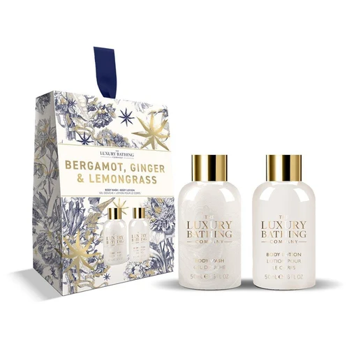 Box Cadou The Luxury Bathing Bergamot, Ginger & Lemongrass Body Wash & Lotion 2x50ml
