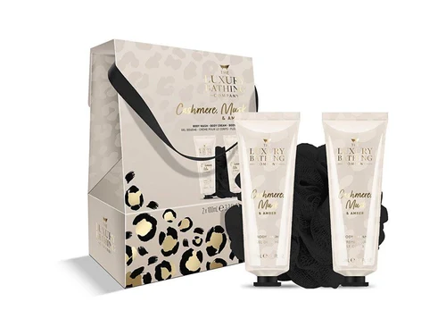 Box Cadou The Luxury Bathing Cashmere, Musk & Amber Perfect Night Set
