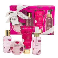 Подарочный набор IDC Institute Secret Stories Rose Edition Bath Gift Set 4 pcs. 2