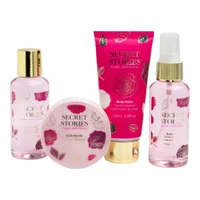 Подарочный набор IDC Institute Secret Stories Rose Edition Bath Gift Set 4 pcs. 3