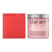 Exfoliant de corp The Act Detoxifying leg scrub/bath soak 300 g