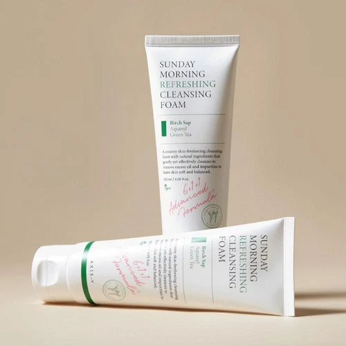 Гель для очищения лица AXIS-Y Sunday Morning Refreshing Cleansing Foam 120 ml