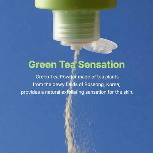 Скраб для лица By Wishtrend Green Tea & Enzyme Powder Wash, 110 г